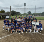 第8回横浜泉ロータリークラブ旗争奪親子ふれあいトスベースボール大会において準優勝！！
